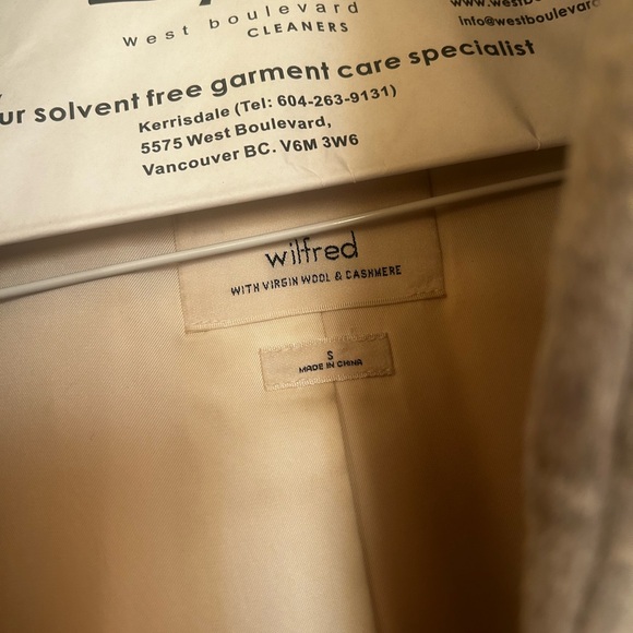 Aritzia Grey Cocoon coat - - Picture 4 of 4